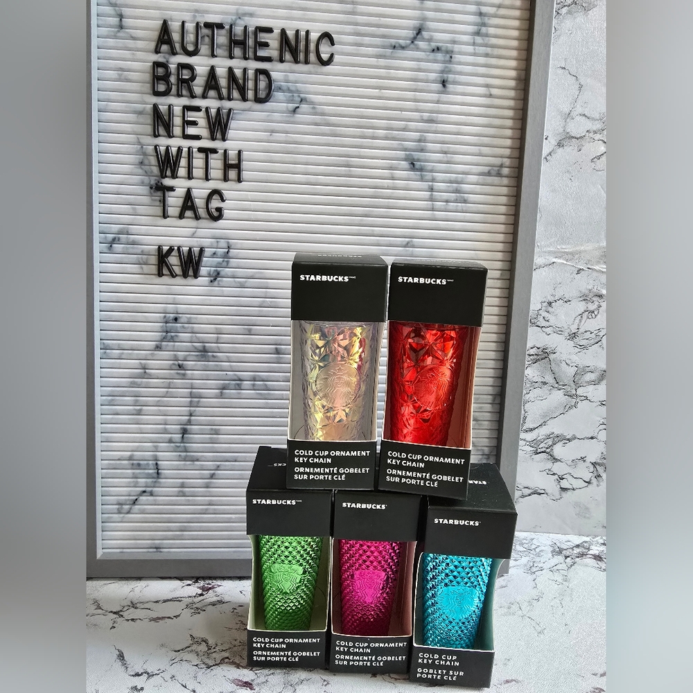 Starbucks US keychain set of 5